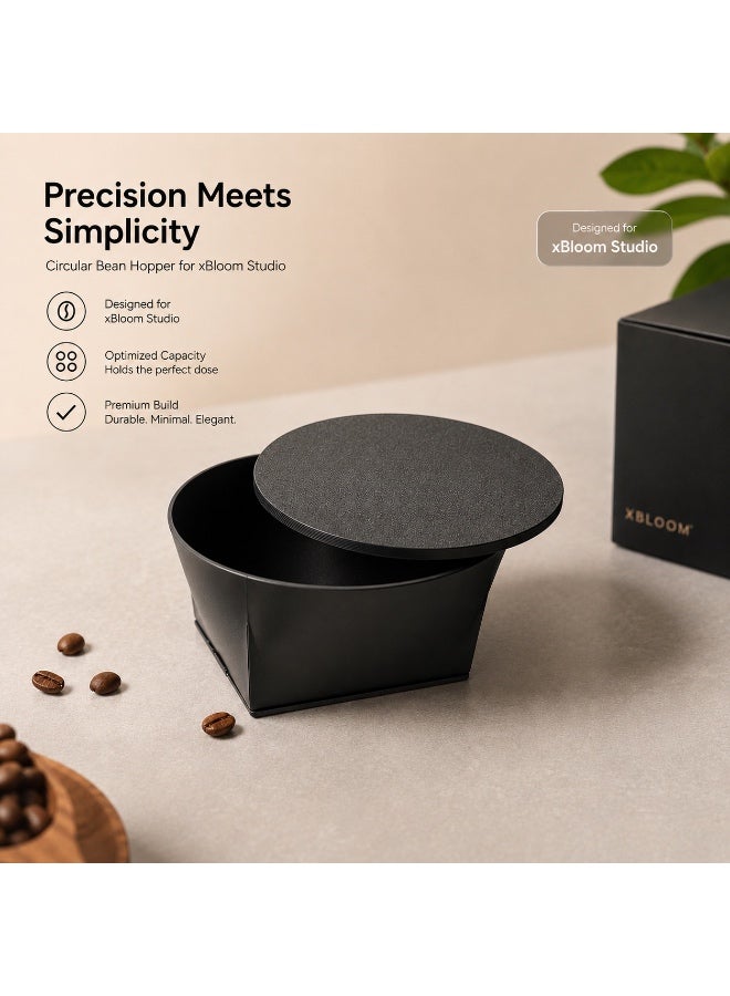 xBloom Studio Bean Hopper, Coffee Bean Container with Lid, Precision Fit Coffee Bean Storage, Brewing Accessories for Coffee Station - Image 3