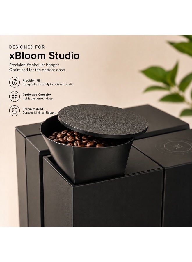 xBloom Studio Bean Hopper, Coffee Bean Container with Lid, Precision Fit Coffee Bean Storage, Brewing Accessories for Coffee Station - Image 2