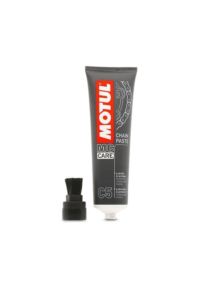 MOTUL شحم سلسلة موتول C5 لدراجات النارية مع فرشاة تطبيق 150 مل أنبوب 111432 - Image 3