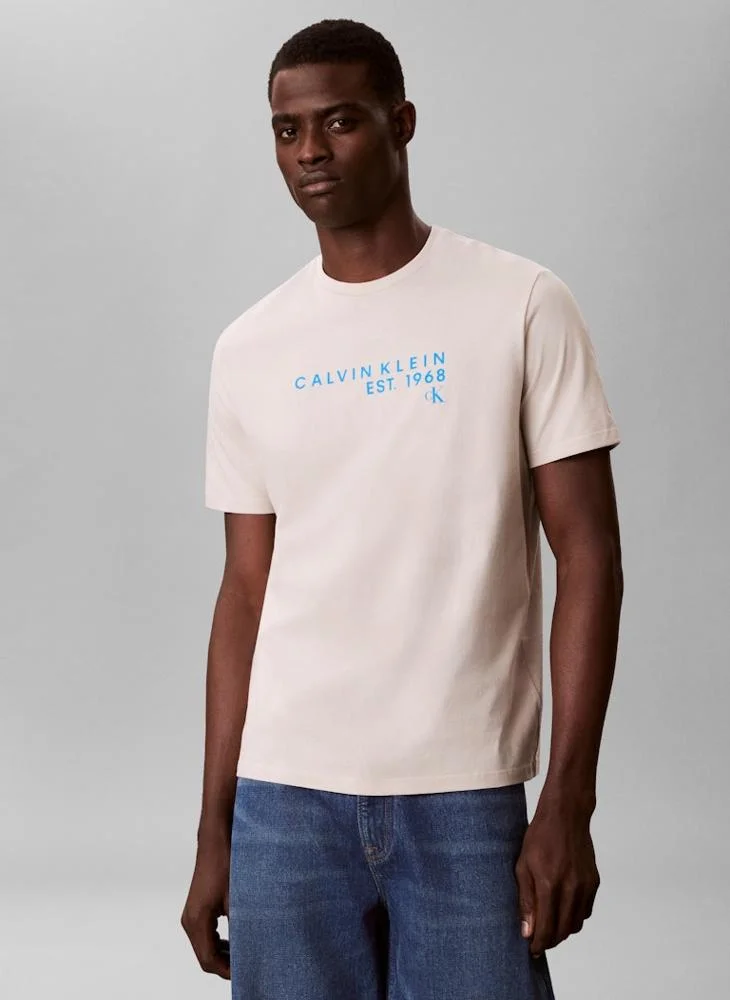 Calvin Klein Jeans 1968 Logo Graphic T-Shirt