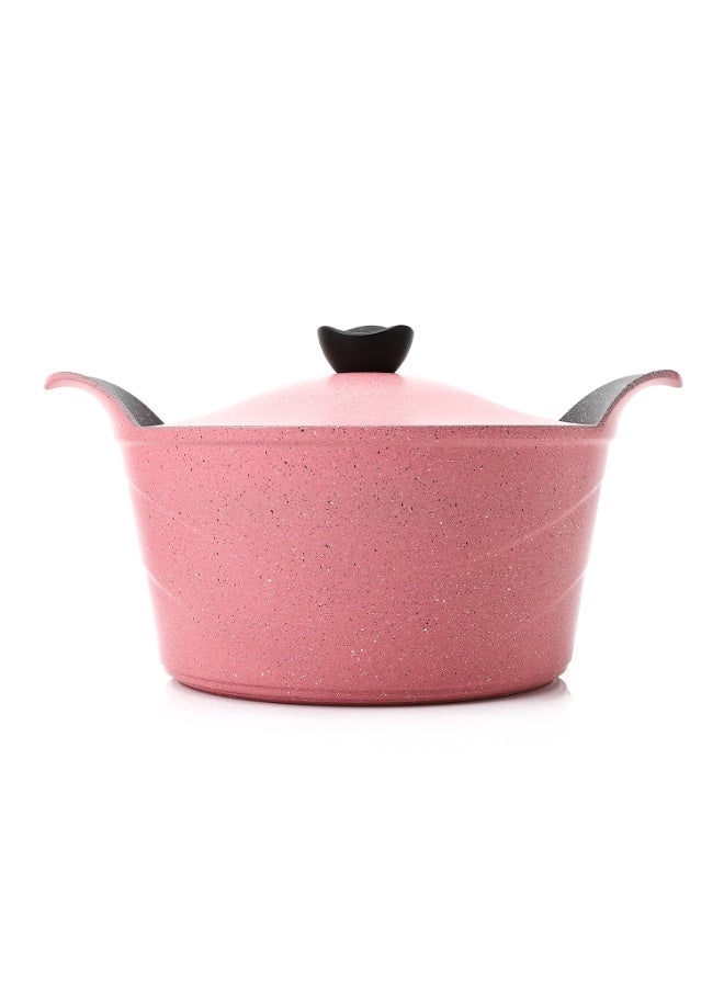 Easy Cook 11-Piece Pink Cookware Set - Image 4