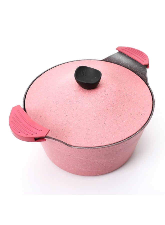 Easy Cook 11-Piece Pink Cookware Set - Image 2
