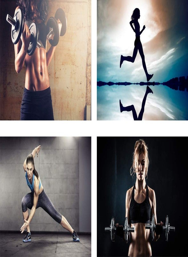 Fitness Poster for Gym Motivational Wall Posters and Inspirational Quotes for Office and Home Paper (12 inch X 18 inch)