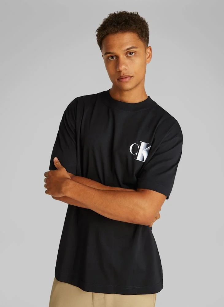 Calvin Klein Jeans Logo Crew Neck T-Shirt