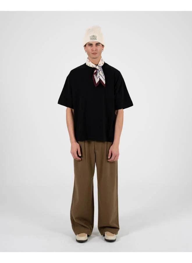Prohibited Black Oversized Essential Tee  | Best Price UAE
