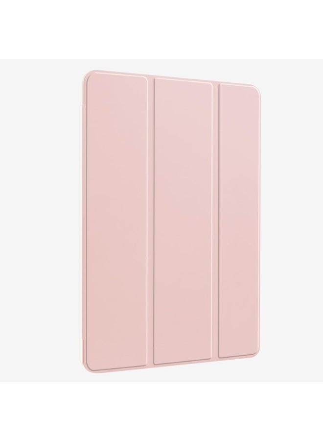 Smart Case for Samsung Galaxy Tab A9 8.7 inch 2023 Transparent Back, Auto Sleep/Wake, with S Pen Holder, Slim Fit Lightweight Shockproof Trifold Stand Tablet Cover, Pink - Image 4