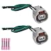 Formiden Vapor Canister Purge Valve Connector Wiring Harnesses 88974056 Set of 2 Compatible with Yaris Civic Galant Camry Sebring Lancer - Image 2