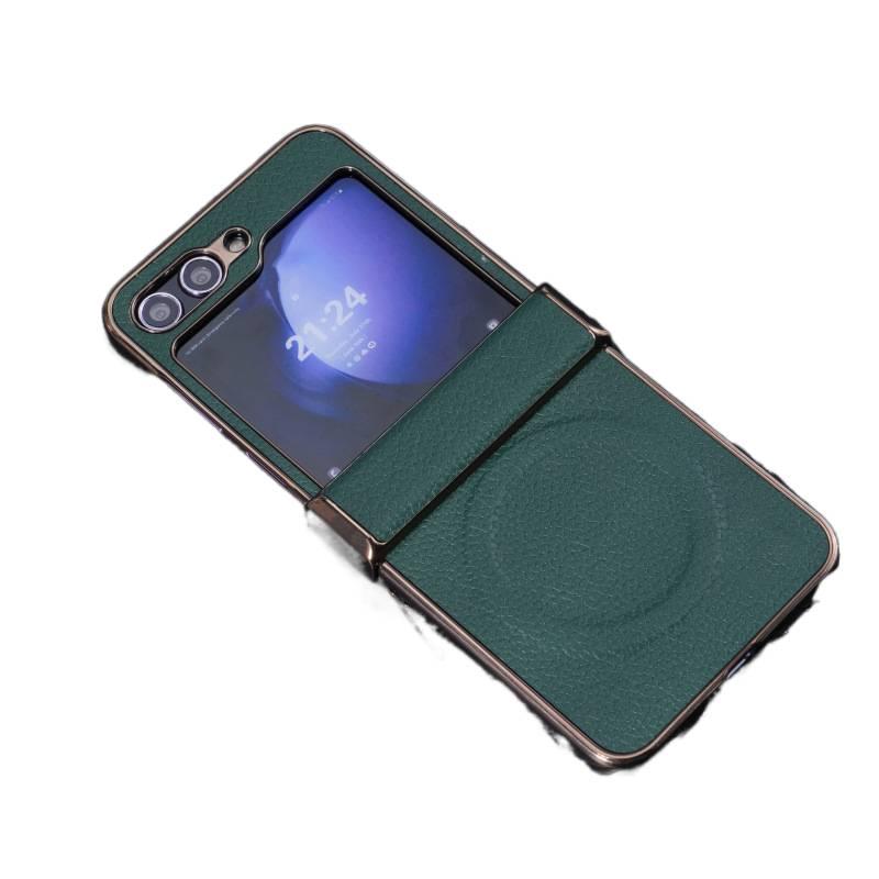 MagSafe Case | Blue | Shockproof Cover for Samsung Galaxy Z Flip 6 | Drop Protection | Strong Magnetic - Image 2