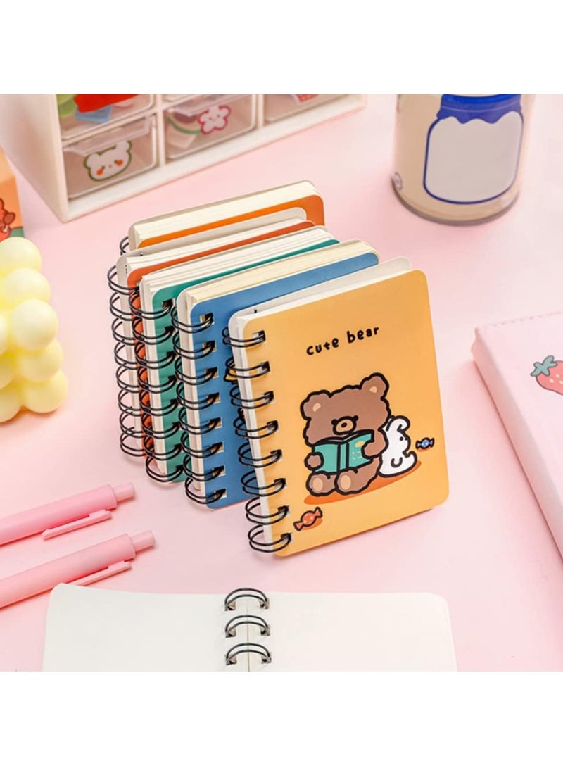 KASTWAVE Mini Pocket Notebooks 12 Pack Mini Fruit Spiral Notepads Set Journal Diary Note Pads for Writing Sketching, Lined Paper - Image 4