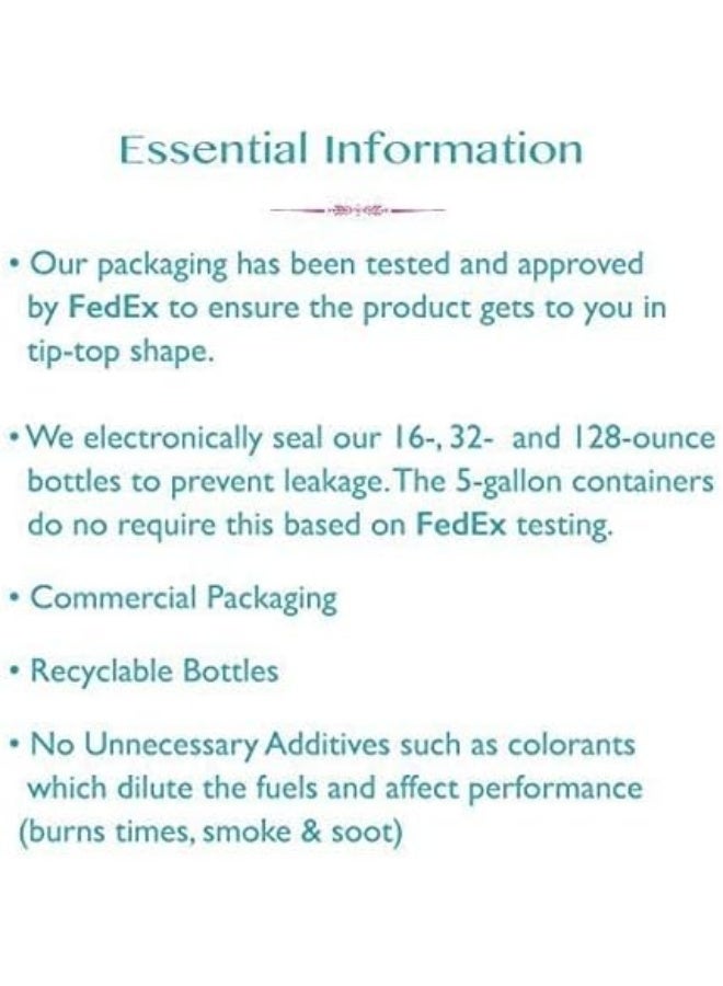 Firefly Kosher Candle and Lamp Oil - Smokeless & Odorless Base - Eucalyptus Scent - Ultra Clean Burning - Liquid Paraffin Fuel - Highest Purity Available - 32 oz - Image 2