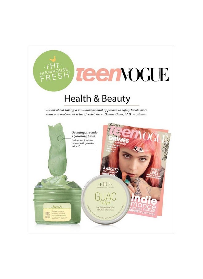 FarmHouse Fresh - Guac Star Soothing Avocado Hydration Mask 3.2 Fl Oz - Image 1