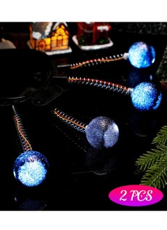 Excefore 2 Pcs Martian Antenna Headband, Light up Alien Headband Glitter Alien Martian Antenna Alien Accessories for Party Cosplay  - Image 5