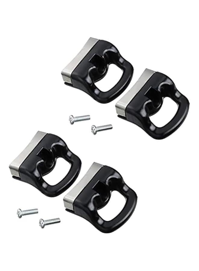 4Pcs Universal Pot Handles with Screws Single Hole Pressure Cooker Ear Pan Short Side Handle Grip Replacement for Kitchen Steamer Sauce Pot  - Image 1