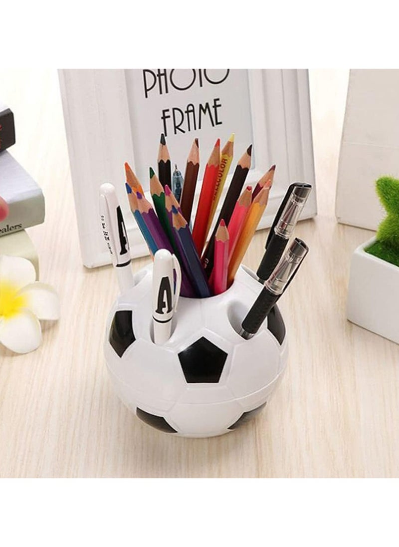 Oasisgalore - 2pcs Colorful Pen Holders for Kids, Durable and Easy to Clean (Black + Red) - Image 1
