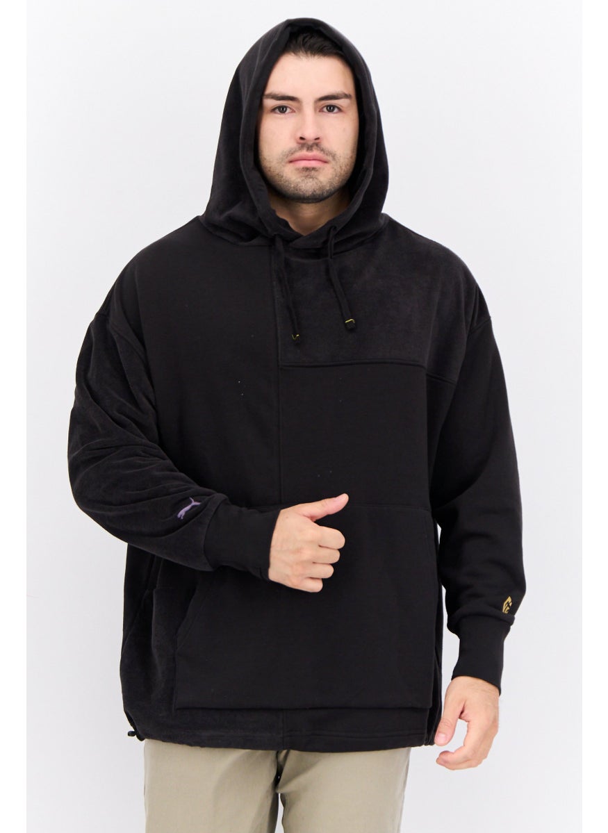 PUMA Men Sportswear Fit Long Sleeves Outdoor Hoodies, Black  - Image 1