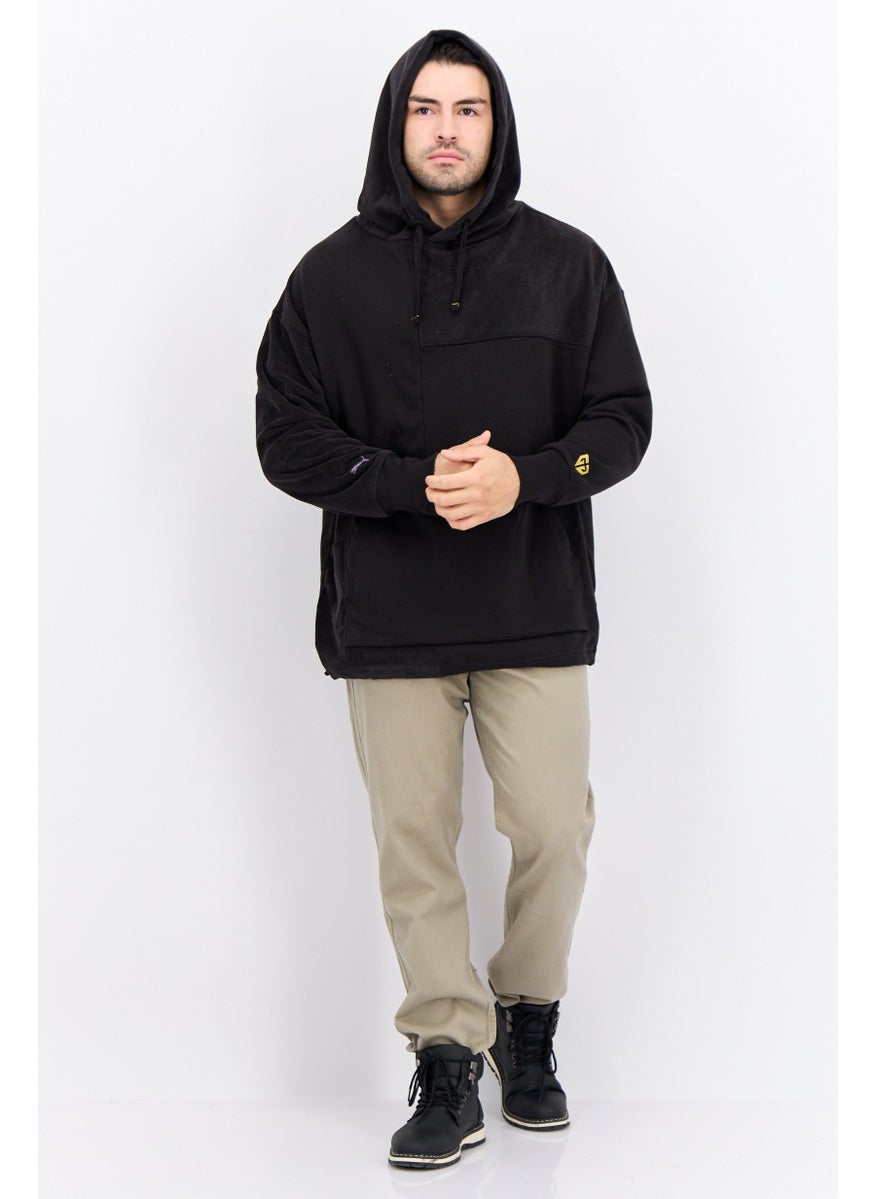 PUMA Men Sportswear Fit Long Sleeves Outdoor Hoodies, Black  - Image 4