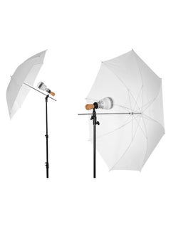 GenPro Soft White Umbrella (UMB-W40): Diffuses soft, flattering light for studio photography, 100cm diameter.  - Image 2