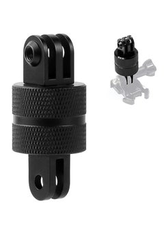 360° Rotation GoPro Tripod Mount Adapter - Aluminum, Compatible with GoPro Hero 10/9/8/7/6/5, DJI and More Action Cameras