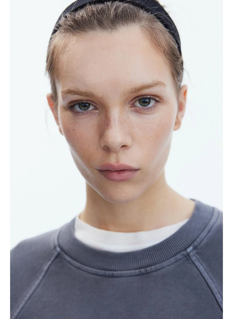 اتش اند ام سويت شيرت قطن مغسول