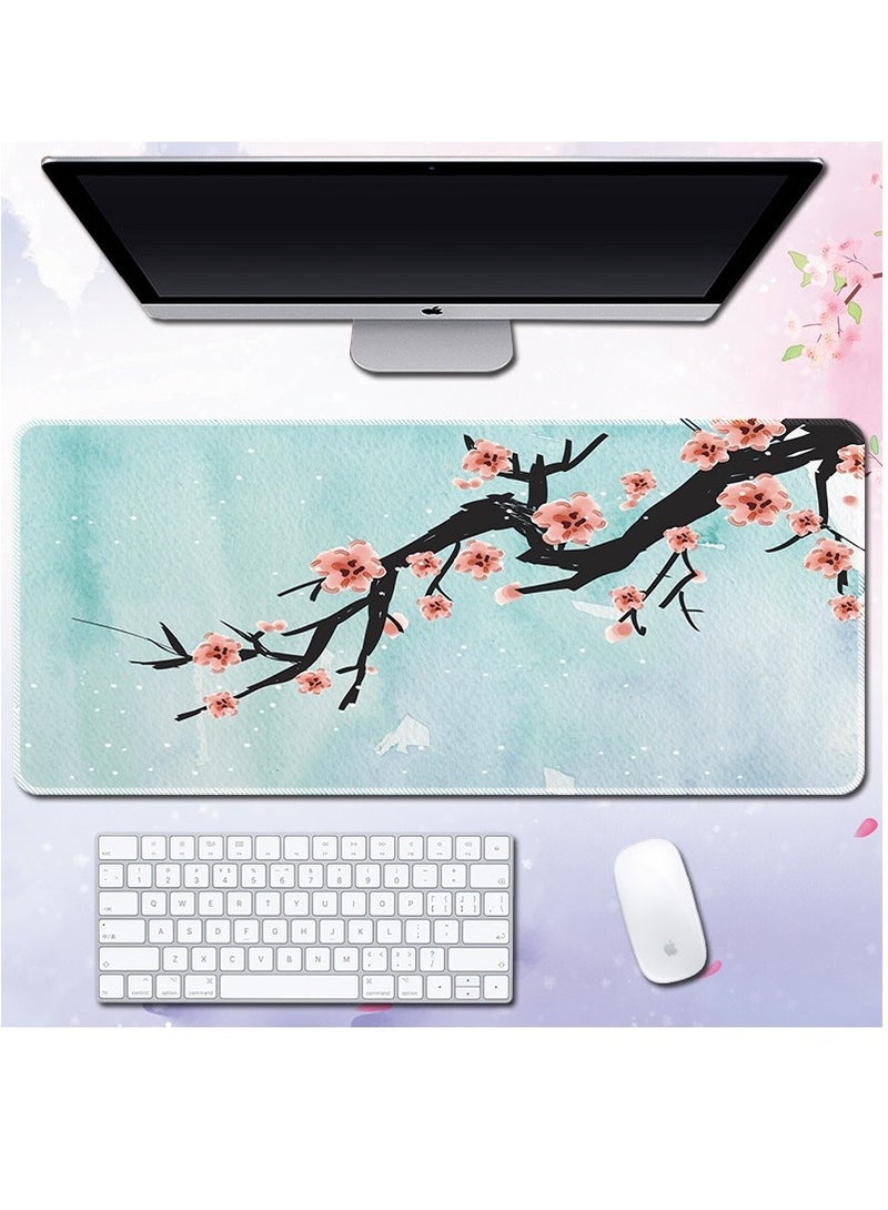 Large Mouse Pad For Desktop 900x400x3mm, Extended Keyboard Pad Gaming Mouse Pad, Non-slip Rubber Base Mouse Pad Desk Accessories, Desk Pad - Image 2