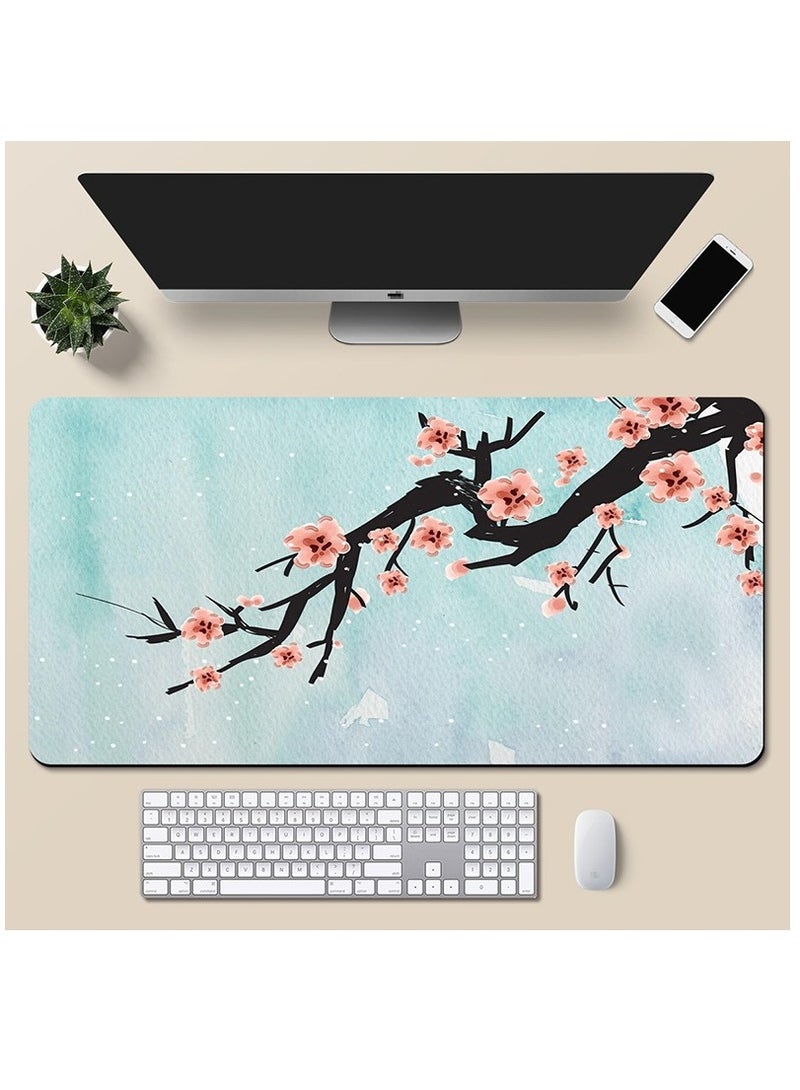 Large Mouse Pad For Desktop 900x400x3mm, Extended Keyboard Pad Gaming Mouse Pad, Non-slip Rubber Base Mouse Pad Desk Accessories, Desk Pad - Image 4