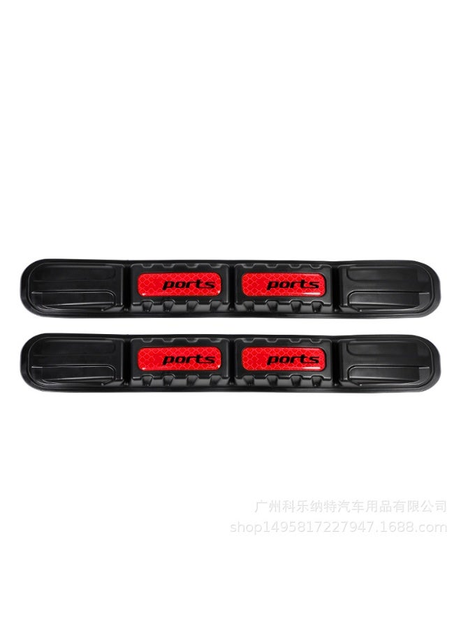 2 x Car Bumper Protection Strips Compatible with Kia Sportage Ceed Soul Sorento Cerato Forte NIRO Stinger R GT K5, Auto Spare Parts - Image 1