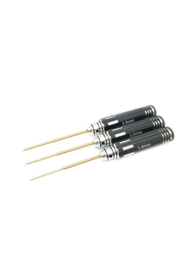 Fpv Flying Machine Hexagonal Screwdriver 1.5 2.0 2.5mm Aircraft Model Installation Tool High-Speed Steel Is Not Easy To Slip