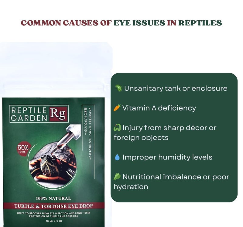 7pets Turtle & Tortoise Eye Drop | Veterinary-Grade Reptile Eye Care for Infections, Irritation & Long-Term Protection (10 ml + 5 ml) - Image 3