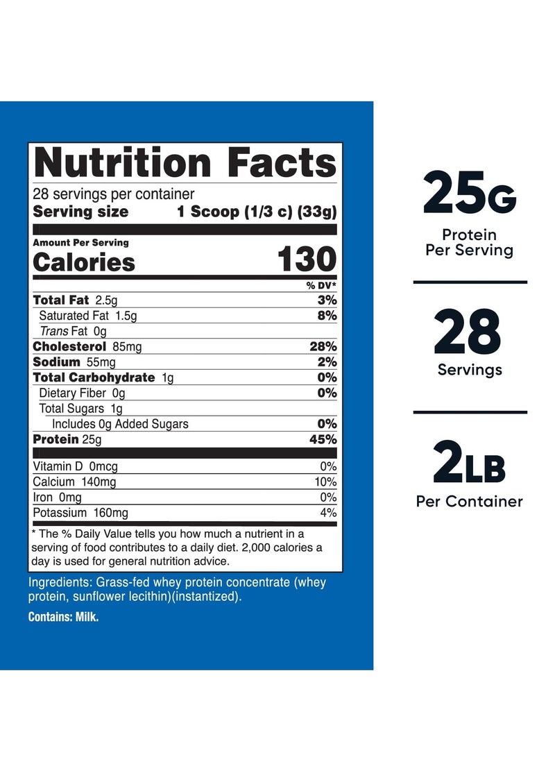 مسحوق بروتين مصل اللبن المركز من نيوتريكوست، 5 أرطال - Image 2