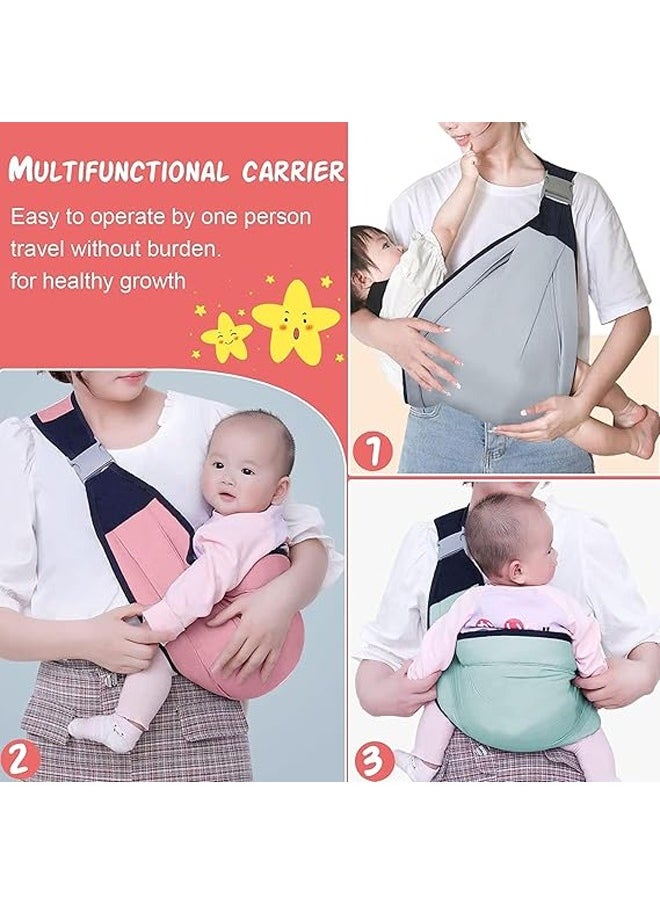 Lightweight Multifunctional  Baby  One Shoulder Carrier for Newborn to Toddler 7-45 lbs Pink - pzsku/Z2D71E2AD3D3AA17C7E77Z/45/_/1737314821/6a68c169-bb83-4d32-80d8-cc6d42c107e1