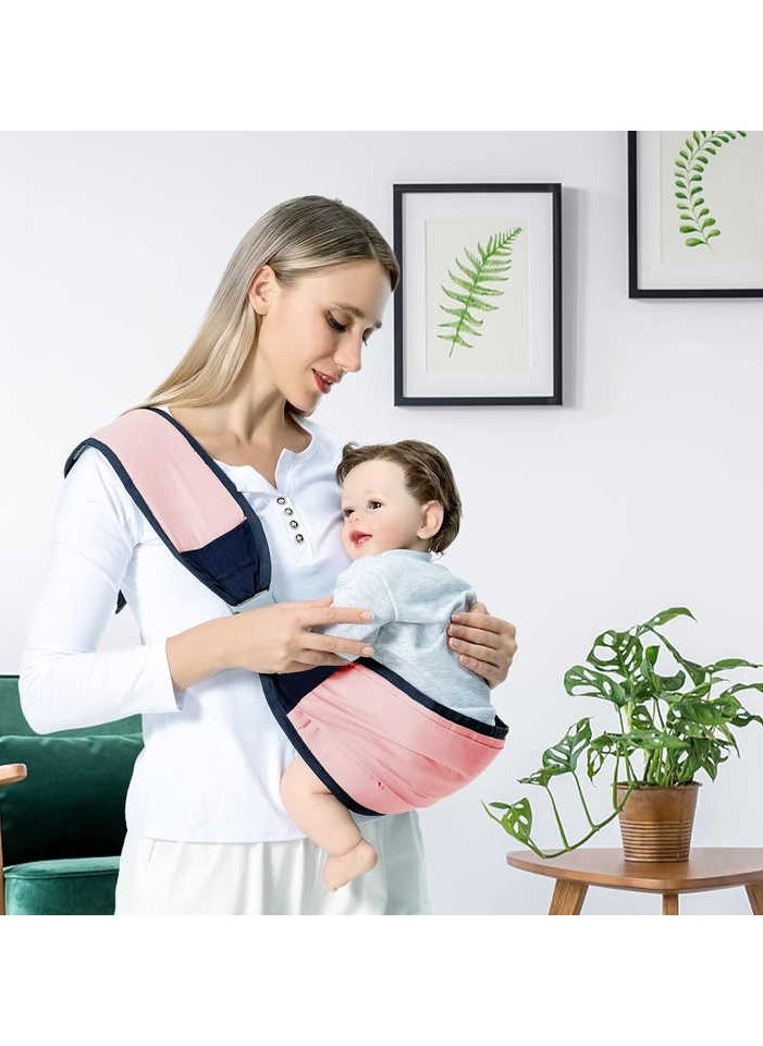 Lightweight Multifunctional  Baby  One Shoulder Carrier for Newborn to Toddler 7-45 lbs Pink - pzsku/Z2D71E2AD3D3AA17C7E77Z/45/_/1737374035/9c20a003-381a-4071-a6ec-dbcaa56eb0df