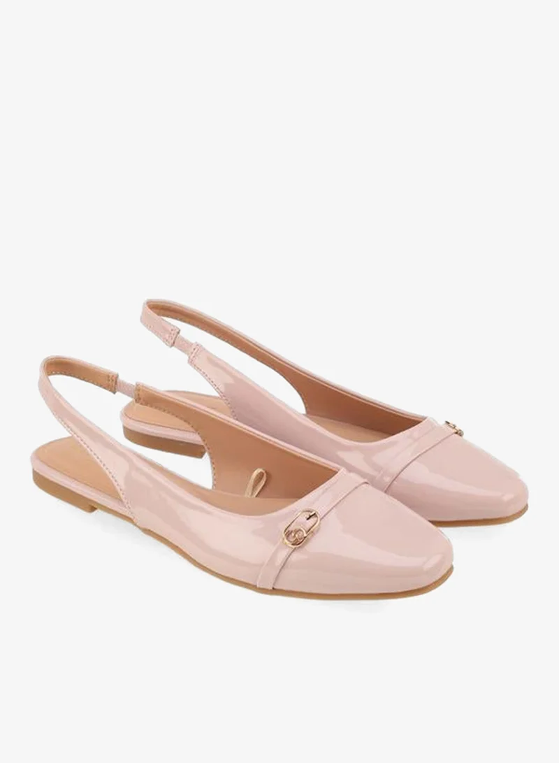 Celeste PINK Women Buckle Accent Ballerina Shoes for Women | Best Price UAE