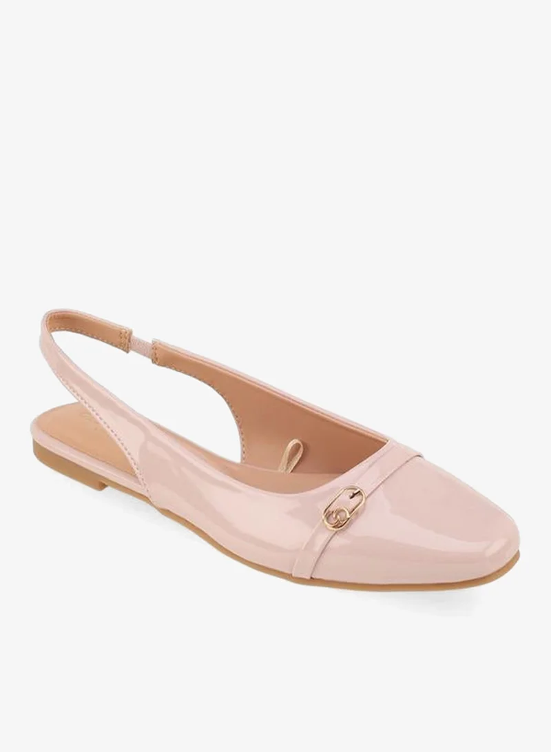 Celeste Women Buckle Accent Ballerina Shoes