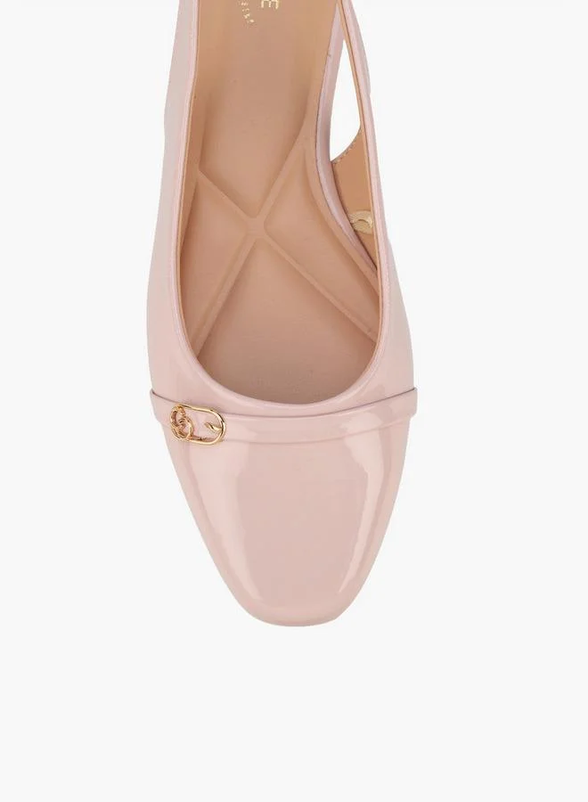 Celeste PINK Women Buckle Accent Ballerina Shoes for Women | Best Price UAE
