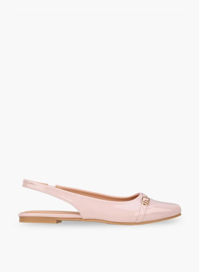 Celeste PINK Women Buckle Accent Ballerina Shoes for Women | Best Price UAE