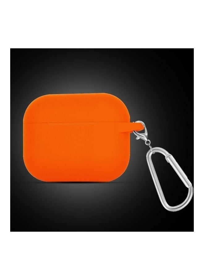 Protective Shockproof Silicone Case Cover for Apple AirPods 3 3rd Generation Orange