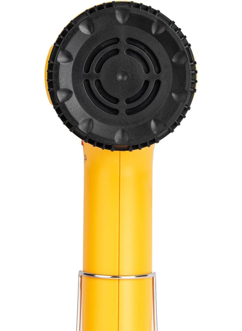 Deli 1600W Heat Gun - Japanese Mabuchi Motor with 2 Temp Settings - Durable ABS Body & Steel Nozzle for Shrink Wrapping - Image 2