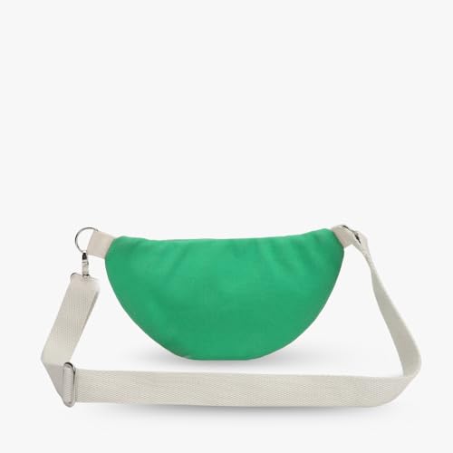 Ecoright Canvas Waist Bag for Women – Crossbody Fanny Pack, Chest Sling & Belt Bum Bag with Zipper & Pockets | Travel Phone Pouch for Riding, Airport, Hiking & Everyday Carry - Image 4