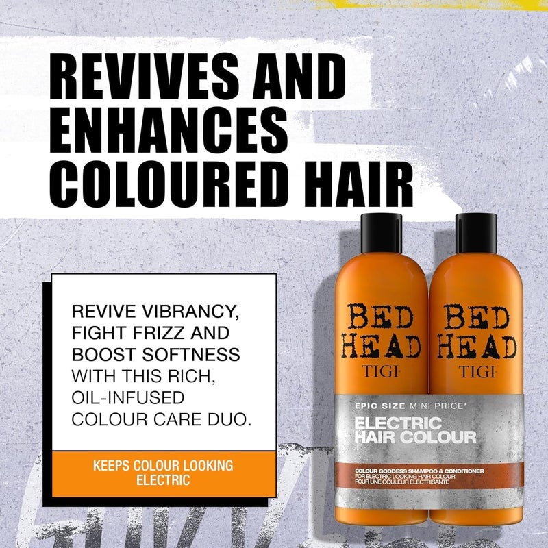 Tigi Bed Head By  Colour Goddess Conditioner  Ideal For Coloured Hair  750 Ml - Image 1