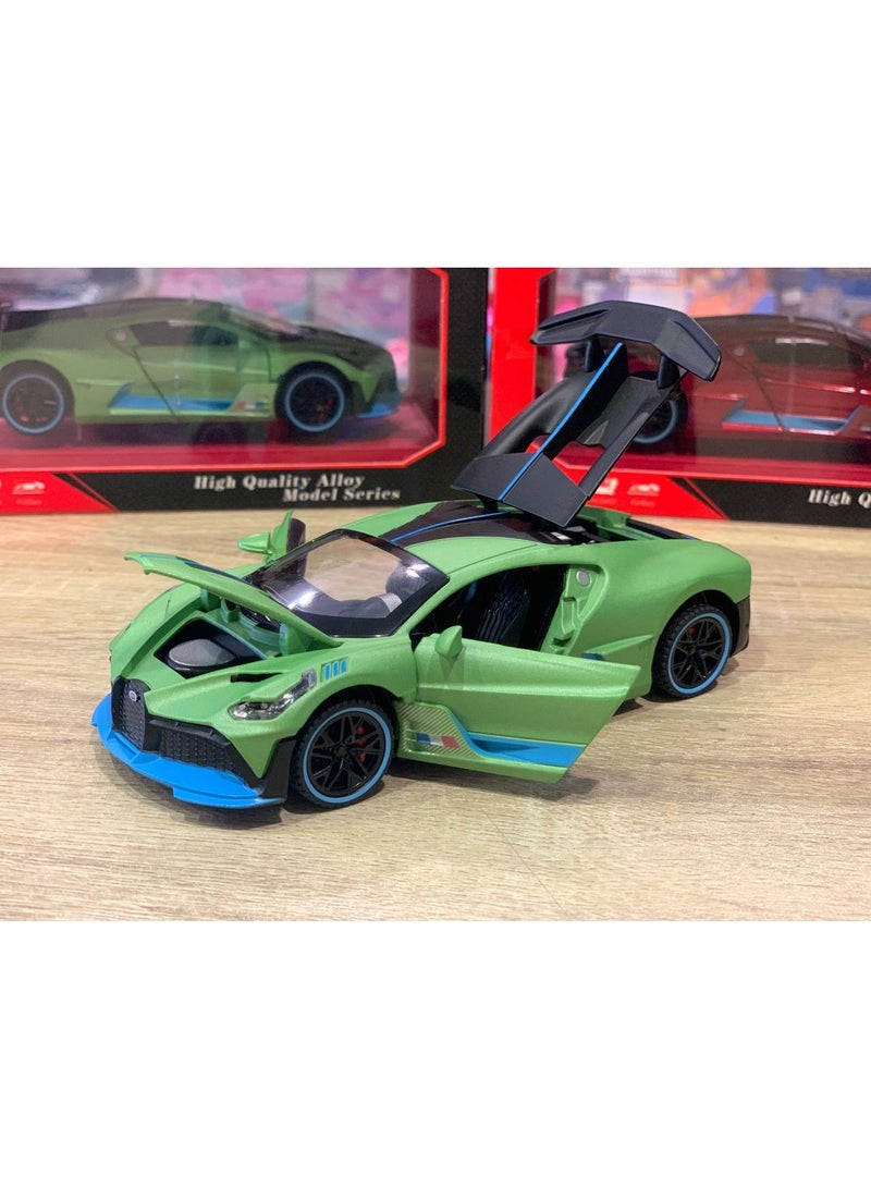 1:32 scale metal Bugatti car - Image 1