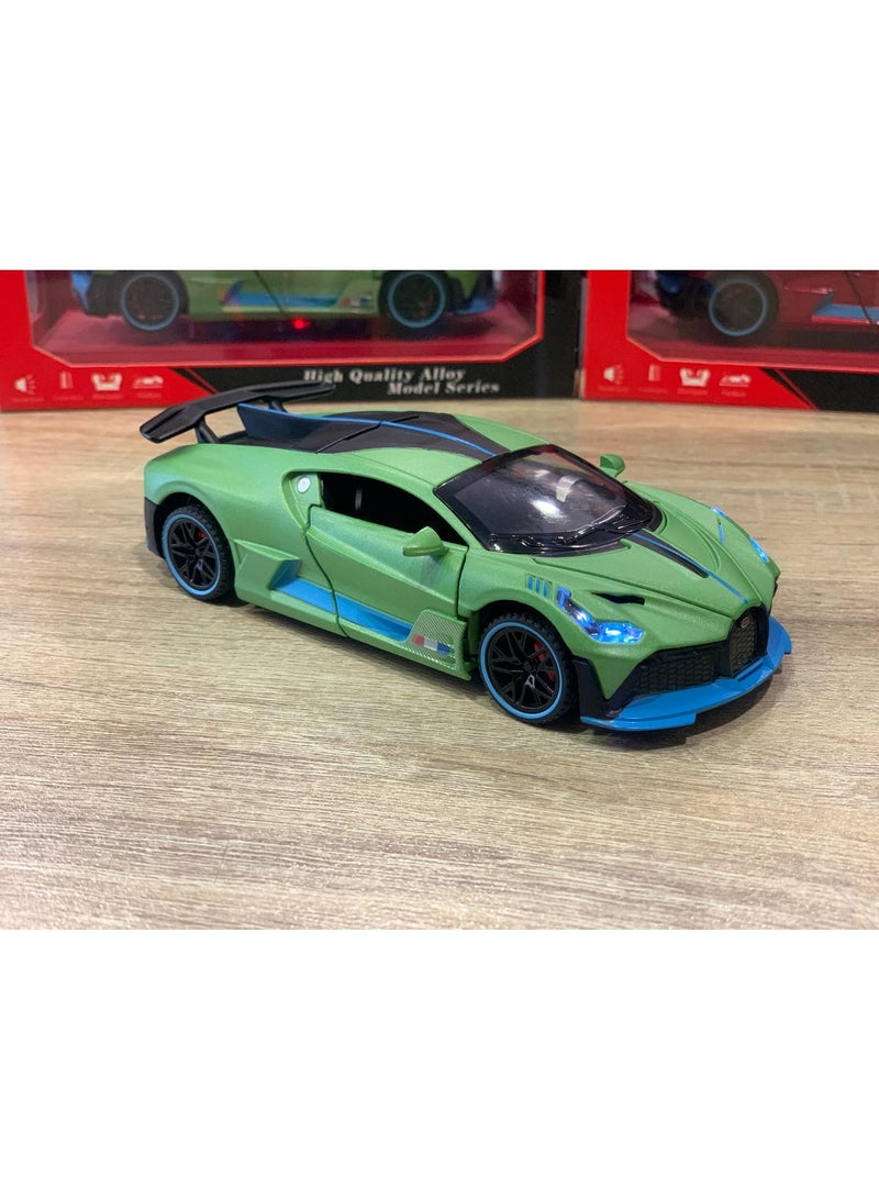 1:32 scale metal Bugatti car - Image 3