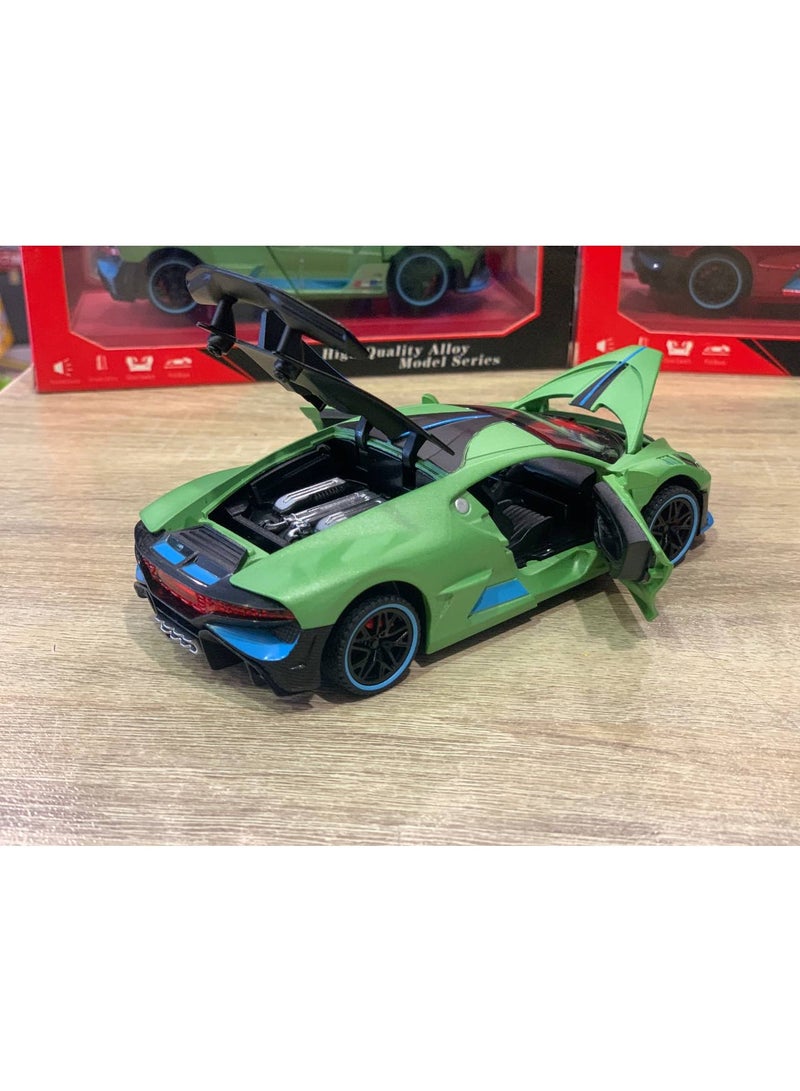 1:32 scale metal Bugatti car - Image 4