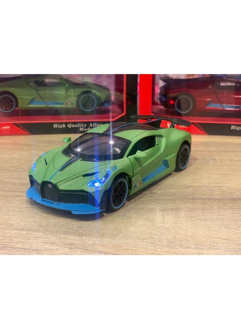 1:32 scale metal Bugatti car - Image 5