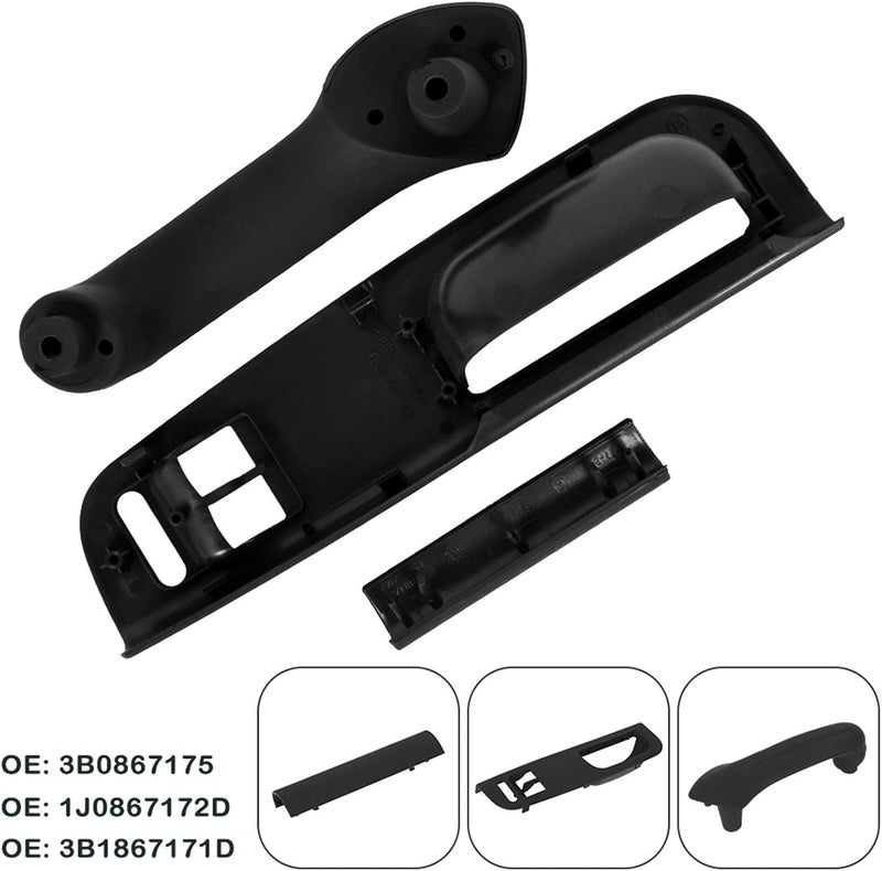QASULER 3pc Door Handle Panels for VW Models - Image 2