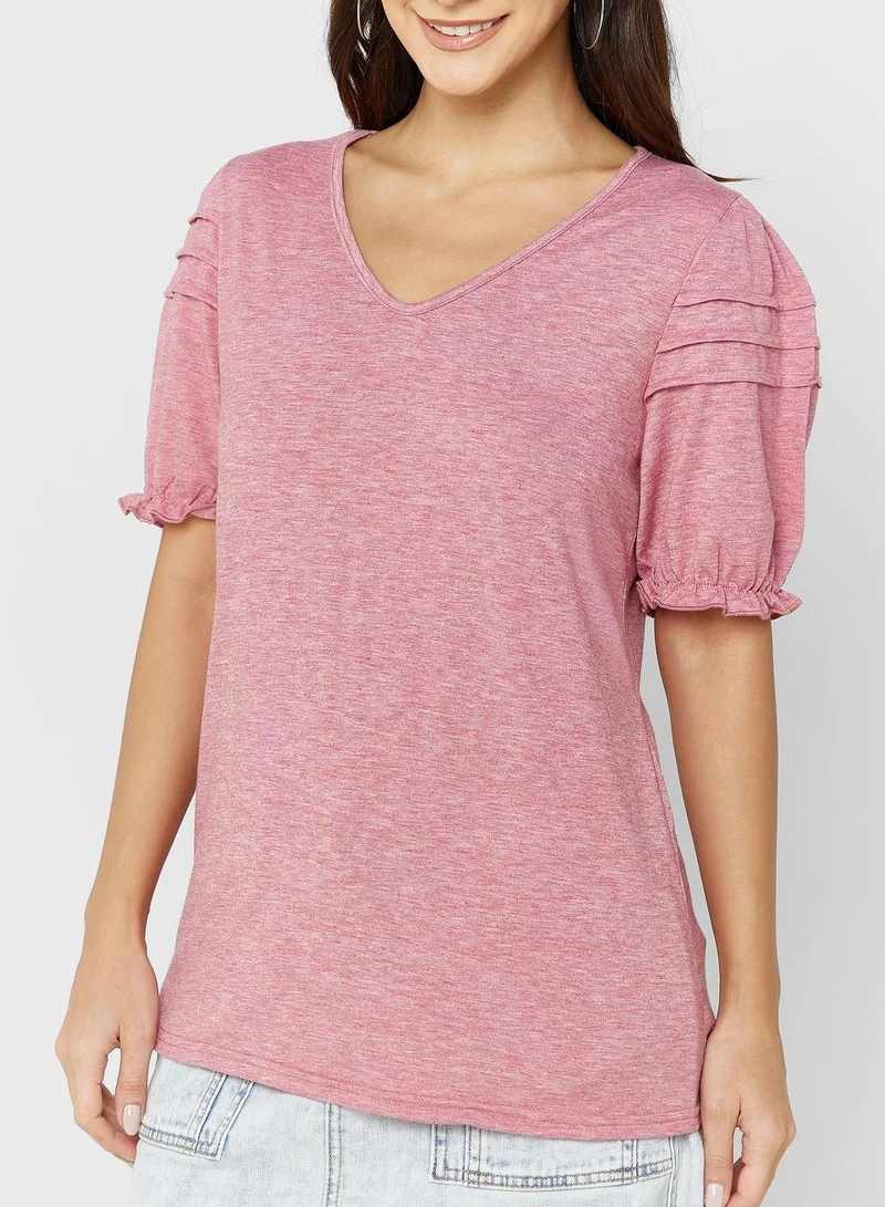 Ginger Puff Sleeve Top