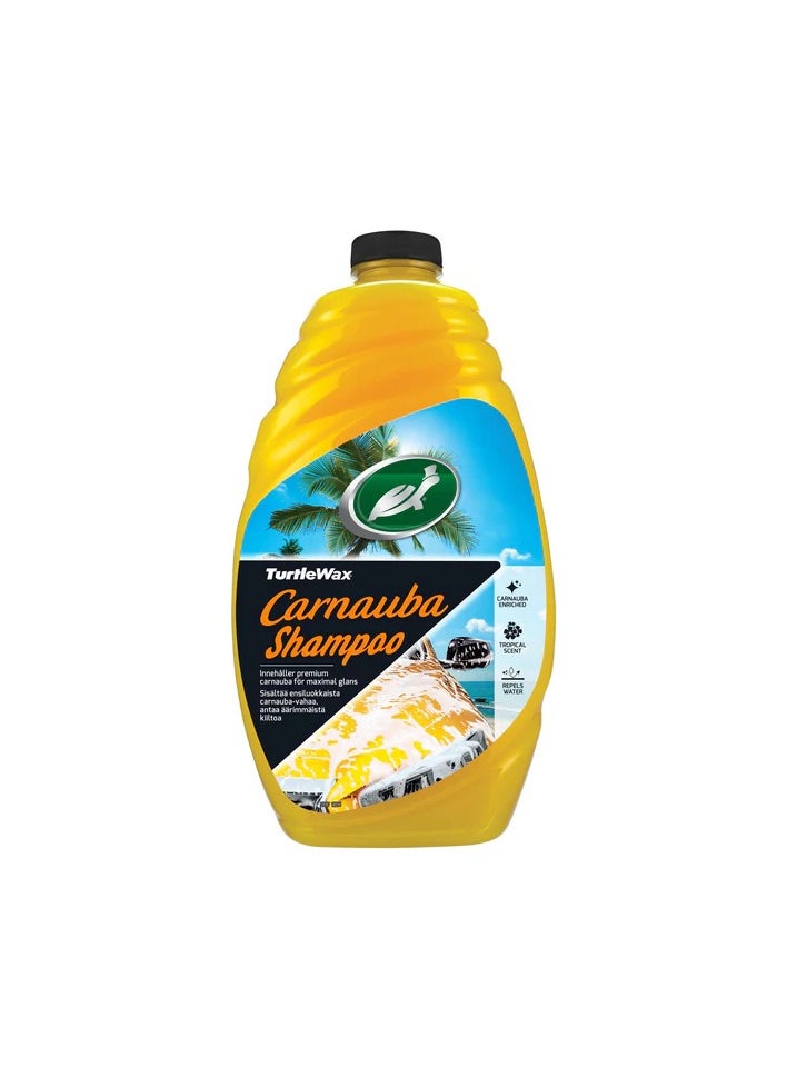 TurtleWax Carnauba Wash & Wax Car Shampoo 1.42L  - Image 1