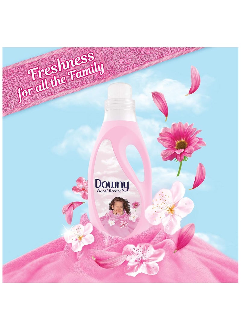 Downy Amazing Freshness & Softness Unique Formula developed on fabric protection Protects from fading, stretching and fuzz Soften the finest textile fibres Anti-wrinkle, anti-static and easy ironing  - Image 3