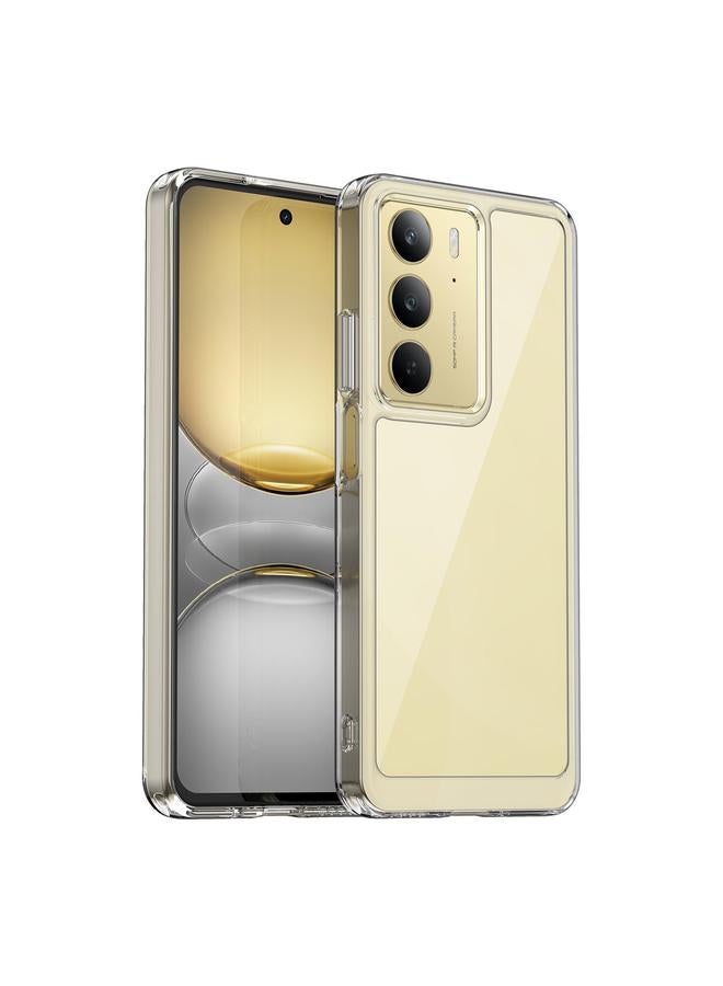 S-TOP Case For Realme 14x India Colorful Series Acrylic Hybrid TPU Phone Case - Image 1