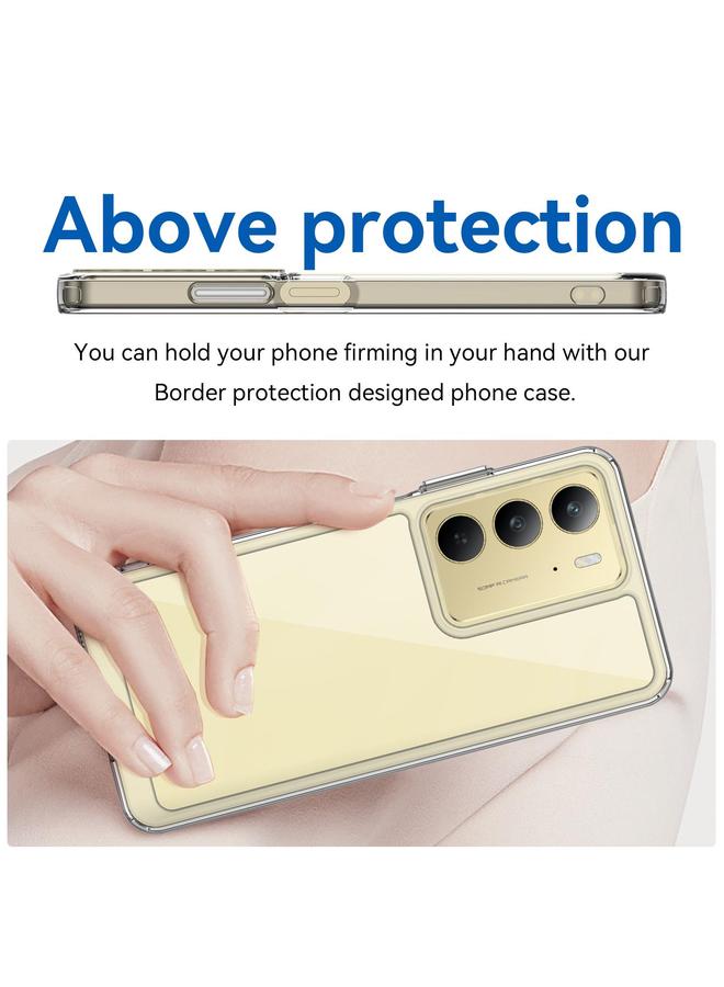 S-TOP Case For Realme 14x India Colorful Series Acrylic Hybrid TPU Phone Case - Image 4