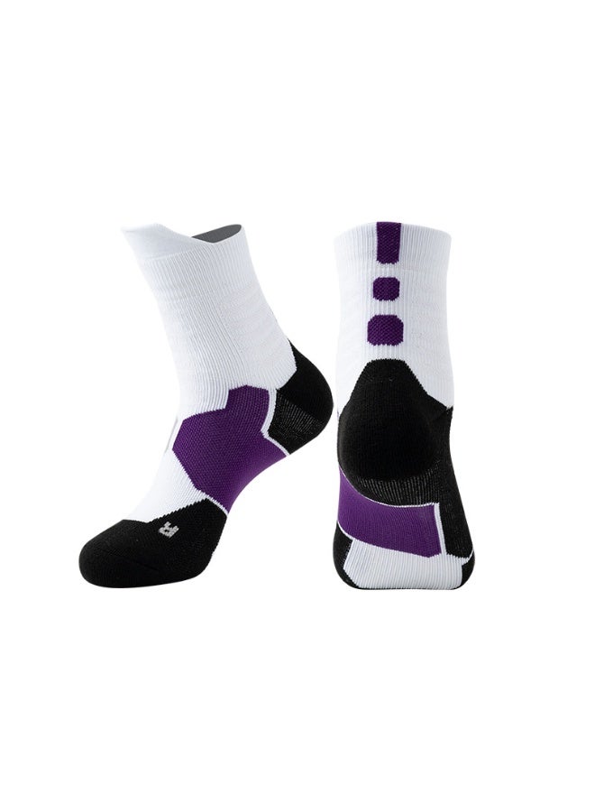 Fashion Anti Slip Breathable Sports Socks Three Piece Set
